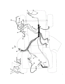 Electrical parts for Craftsman Front-Engine Lawn Tractor 917253780 from AppliancePartsPros.com