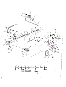 Idler & Braking Assembly parts for Craftsman Front-Engine Lawn Tractor 91725380 from AppliancePartsPros.com