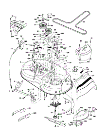 Mower parts for Craftsman Front-Engine Lawn Tractor 917254010 from AppliancePartsPros.com