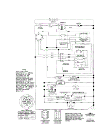 Schematic Diagram parts for Craftsman Front-Engine Lawn Tractor 917254031 from AppliancePartsPros.com