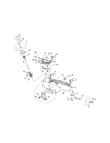 Steering parts for Craftsman Front-Engine Lawn Tractor 917254060 from AppliancePartsPros.com