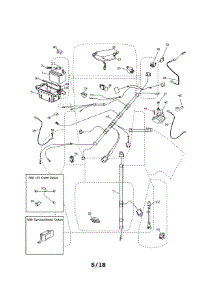 Electrical parts for Craftsman Front-Engine Lawn Tractor 917254064 from AppliancePartsPros.com