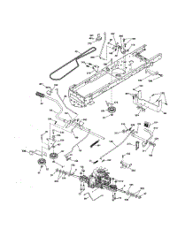 Drive parts for Craftsman Front-Engine Lawn Tractor 917254064 from AppliancePartsPros.com