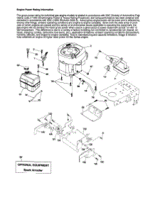 Engine parts for Craftsman Front-Engine Lawn Tractor 917254120 from AppliancePartsPros.com