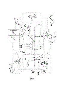 Electrical parts for Craftsman Front-Engine Lawn Tractor 917254121 from AppliancePartsPros.com