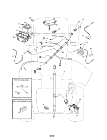Electrical parts for Craftsman Front-Engine Lawn Tractor 917254131 from AppliancePartsPros.com