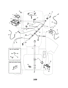 Electrical parts for Craftsman Front-Engine Lawn Tractor 917254140 from AppliancePartsPros.com