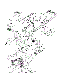 Ground Drive parts for Craftsman Front-Engine Lawn Tractor 917254140 from AppliancePartsPros.com