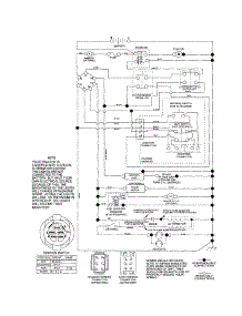 Schematic Diagram parts for Craftsman Front-Engine Lawn Tractor 917254140 from AppliancePartsPros.com