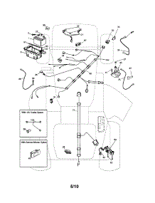 Electrical parts for Craftsman Front-Engine Lawn Tractor 917254141 from AppliancePartsPros.com