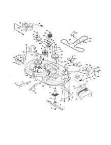 Mower parts for Craftsman Front-Engine Lawn Tractor 917254142 from AppliancePartsPros.com