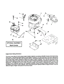 Engine parts for Craftsman Front-Engine Lawn Tractor 917254150 from AppliancePartsPros.com