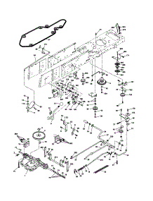 Drive parts for Craftsman Front-Engine Lawn Tractor 917254170 from AppliancePartsPros.com