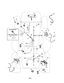 Electrical parts for Craftsman Front-Engine Lawn Tractor 917254182 from AppliancePartsPros.com