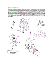 Engine parts for Craftsman Front-Engine Lawn Tractor 917254191 from AppliancePartsPros.com