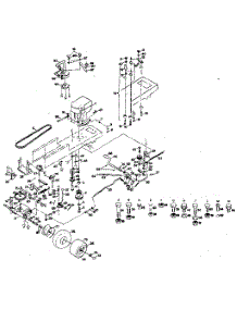 Drive parts for Craftsman Front-Engine Lawn Tractor 917254220 from AppliancePartsPros.com