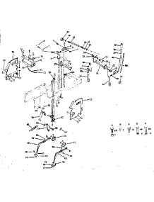 Lift Adjustment parts for Craftsman Front-Engine Lawn Tractor 917254220 from AppliancePartsPros.com