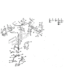 Lift Adjustment parts for Craftsman Front-Engine Lawn Tractor 917254231 from AppliancePartsPros.com