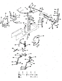 Lift Adjustment parts for Craftsman Front-Engine Lawn Tractor 917254241 from AppliancePartsPros.com
