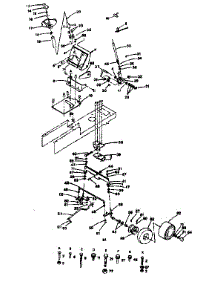 Steering And Front Axle parts for Craftsman Front-Engine Lawn Tractor 917254244 from AppliancePartsPros.com