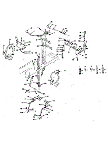 Lift Adjustment parts for Craftsman Front-Engine Lawn Tractor 917254272 from AppliancePartsPros.com