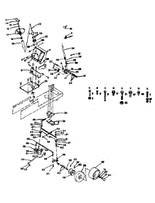 Steering And Front Axle parts for Craftsman Front-Engine Lawn Tractor 917254274 from AppliancePartsPros.com