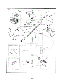 Electrical parts for Craftsman Front-Engine Lawn Tractor 917254280 from AppliancePartsPros.com