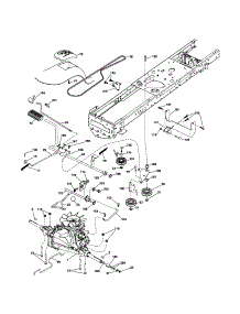 Ground Drive parts for Craftsman Front-Engine Lawn Tractor 917254280 from AppliancePartsPros.com