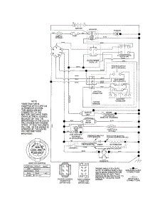 Schematic Diagram parts for Craftsman Front-Engine Lawn Tractor 917254280 from AppliancePartsPros.com