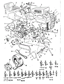 Top Half parts for Craftsman Front-Engine Lawn Tractor 91725430 from AppliancePartsPros.com
