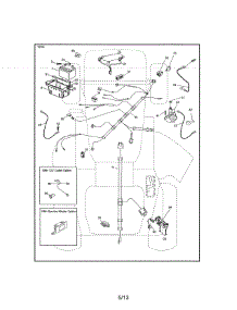 Electrical parts for Craftsman Front-Engine Lawn Tractor 917254320 from AppliancePartsPros.com