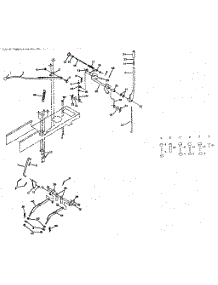 Lift Adjustment parts for Craftsman Front-Engine Lawn Tractor 917254320-1987 from AppliancePartsPros.com