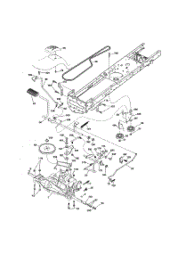 Ground Drive parts for Craftsman Front-Engine Lawn Tractor 917254321 from AppliancePartsPros.com