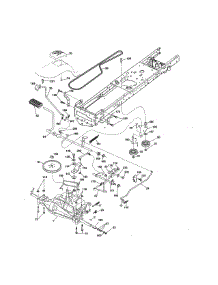 Ground Drive parts for Craftsman Front-Engine Lawn Tractor 917254322 from AppliancePartsPros.com