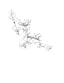 Steering parts for Craftsman Front-Engine Lawn Tractor 917254322 from AppliancePartsPros.com