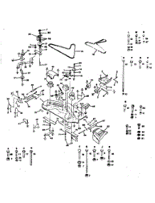 Mower parts for Craftsman Front-Engine Lawn Tractor 917254322-1987 from AppliancePartsPros.com