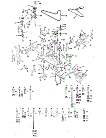 Mower parts for Craftsman Front-Engine Lawn Tractor 917254323 from AppliancePartsPros.com