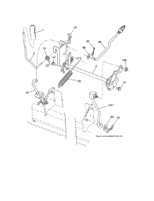 Lift parts for Craftsman Front-Engine Lawn Tractor 917254330 from AppliancePartsPros.com