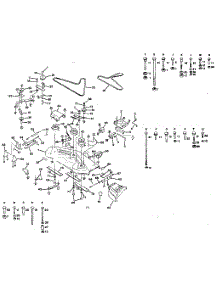Mower parts for Craftsman Front-Engine Lawn Tractor 917254330-1987 from AppliancePartsPros.com