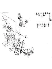 Steering Assembly parts for Craftsman Front-Engine Lawn Tractor 917254332 from AppliancePartsPros.com