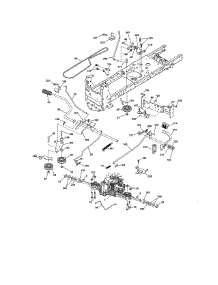 Ground Drive parts for Craftsman Front-Engine Lawn Tractor 917254351 from AppliancePartsPros.com