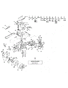 Drive parts for Craftsman Front-Engine Lawn Tractor 917254360 from AppliancePartsPros.com