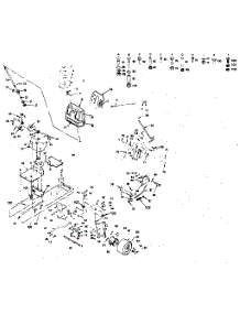 Steering Assembly parts for Craftsman Front-Engine Lawn Tractor 917254360 from AppliancePartsPros.com