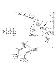 Lift Adjustment parts for Craftsman Front-Engine Lawn Tractor 917254361 from AppliancePartsPros.com