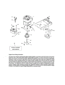Engine parts for Craftsman Front-Engine Lawn Tractor 917254413 from AppliancePartsPros.com