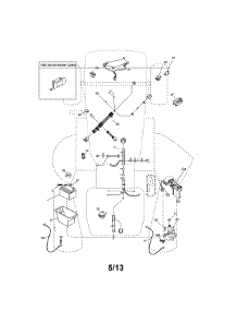 Electrical parts for Craftsman Front-Engine Lawn Tractor 917254414 from AppliancePartsPros.com
