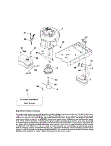 Engine parts for Craftsman Front-Engine Lawn Tractor 917254414 from AppliancePartsPros.com
