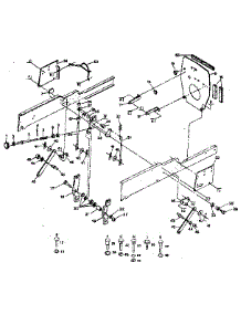 Mower Lift parts for Craftsman Front-Engine Lawn Tractor 917254420 from AppliancePartsPros.com