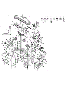 Mower parts for Craftsman Front-Engine Lawn Tractor 917254420 from AppliancePartsPros.com