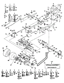 Ground Drive parts for Craftsman Front-Engine Lawn Tractor 917254430 from AppliancePartsPros.com